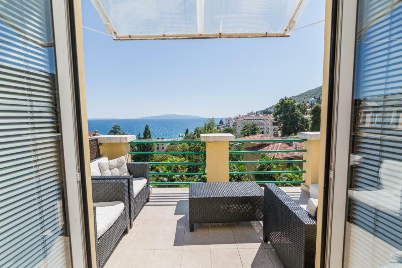 Penthouse And Piano Nobile Prkg Wifi Garden Near Beach Away From Roads オパティヤ エクステリア 写真
