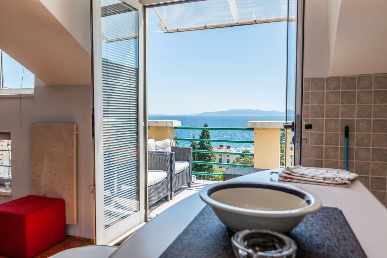 Penthouse And Piano Nobile Prkg Wifi Garden Near Beach Away From Roads オパティヤ エクステリア 写真